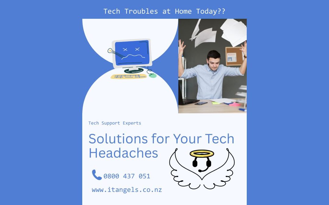 The Top 5 Tech Headaches at Home (and How We Can Fix Them Remotely)