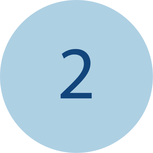No In Blue Circle