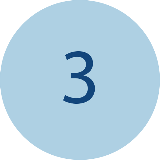 No In Blue Circle